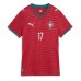Zenski Nogometni Dres Portugal Rafael Leao #17 Domaci SP 2026 Kratak Rukav